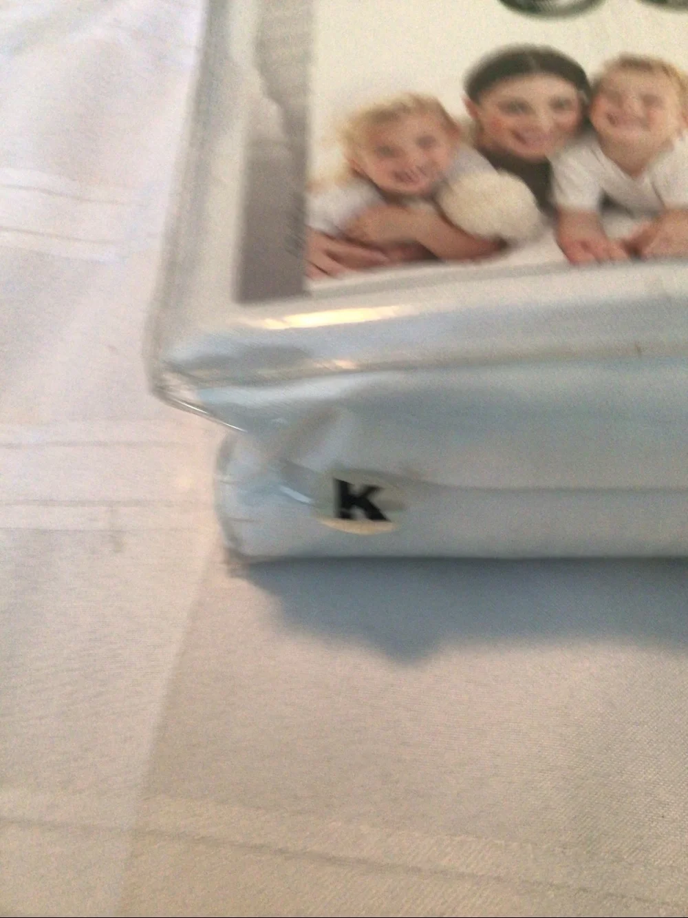 PURE Protection White Mattress Protector - size king sealed
